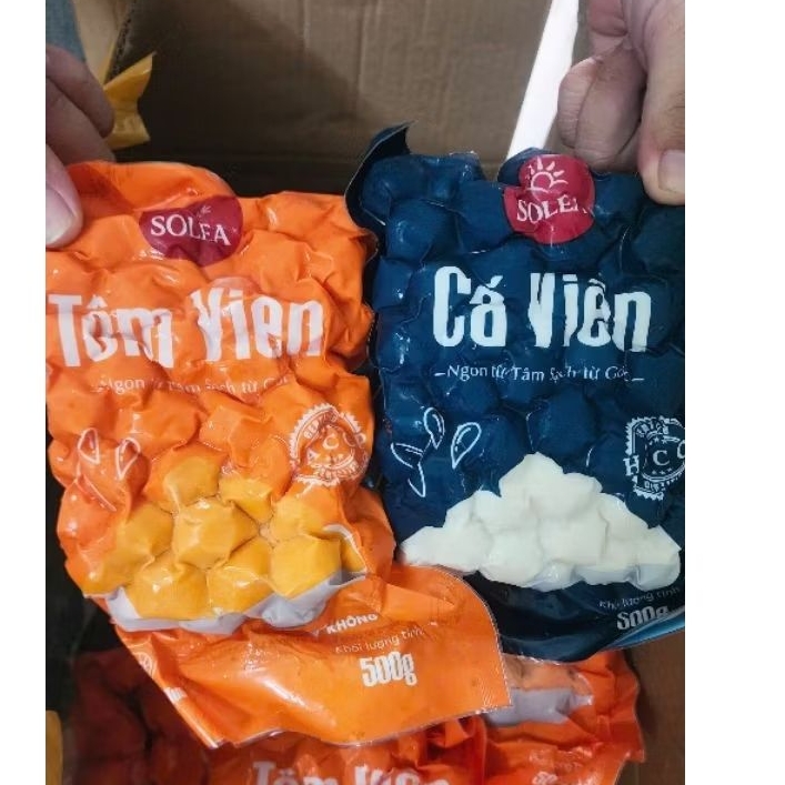 (HCM)Cá viên bịch 500g, chiên/nướng/thả lẩu đều ngon