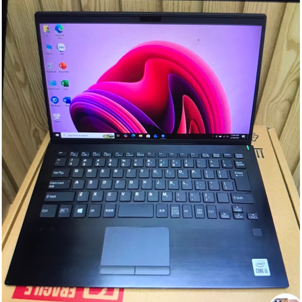 Laptop cũ Vaio Vjpg13 core i5/1035G1/16GB/256GB/13.3