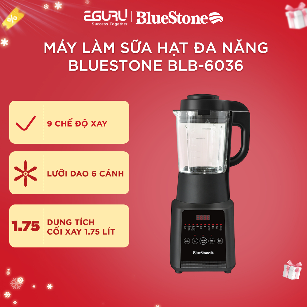 Máy Làm Sữa Hạt Đa Năng BlueStone BLB-6036 | 1.75 Lít 1000W | Bảo Hành Chính Hãng 24 Tháng