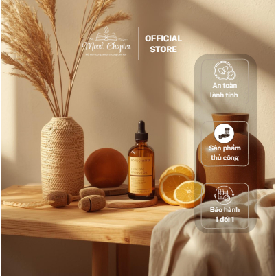 Tinh dầu thiên nhiên Orange Fresh Mood Chapter - Hương Cam Ngọt Thanh Khiết - Khử mùi & Thư giãn