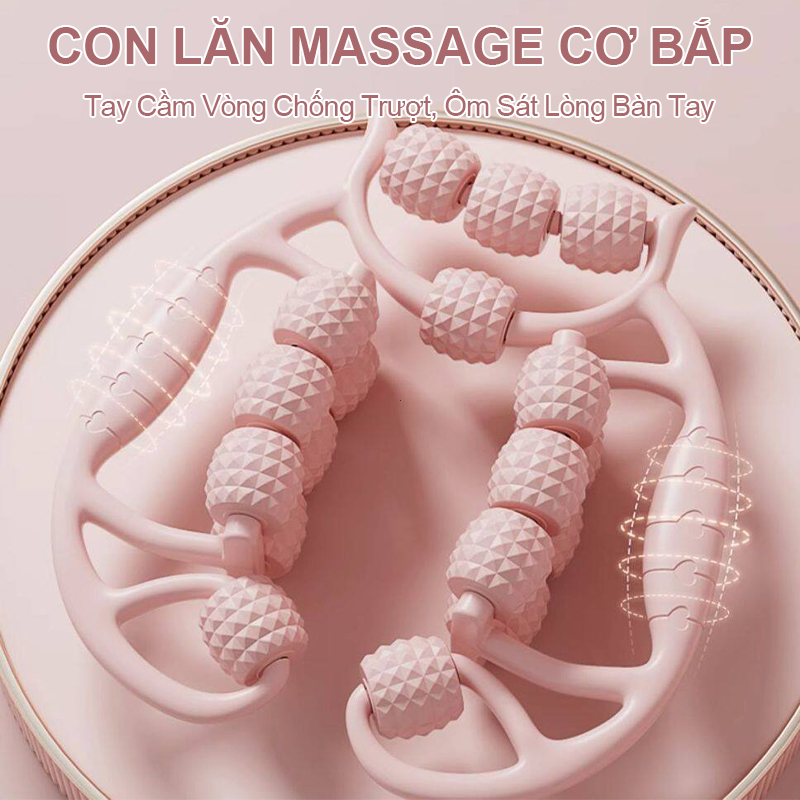 Con Lăn Yoga Foam Roller Yoga Massage Ống Trụ Lăn Xốp Thể Thao Giãn Cơ Tập Yoga & Gym