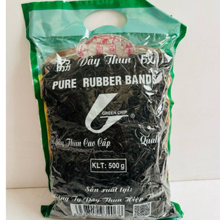 Dây Thun Đen Đ𝗼̣̂ 𝗕𝗲̂̀𝗻 𝗖𝗮𝗼 500gr