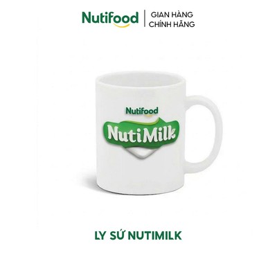 [Quà tặng không bán] Ly sứ Nutimilk