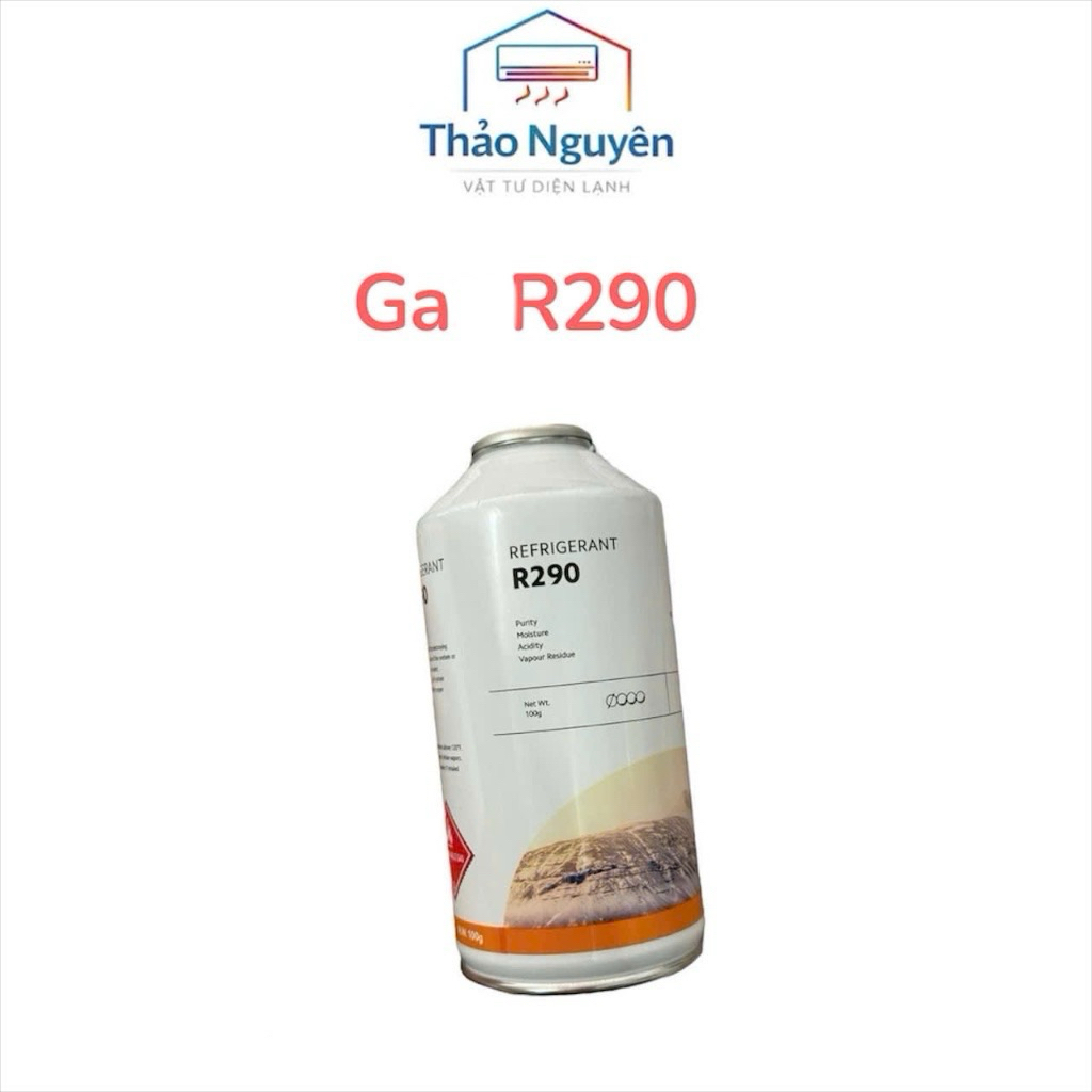 R290 dùng cho tủ công nghiệp - Ga R290