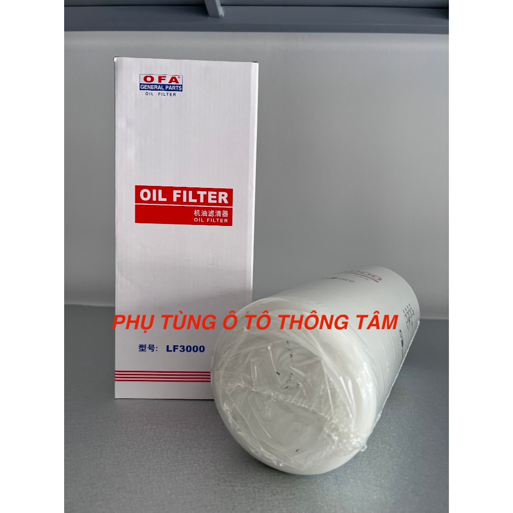 Lọc nhớt LF3000 (LF9009) DongFeng FREIGHTLINER Cummin-Caterpilar-Yanmar, đầu kéo công suất lớn
