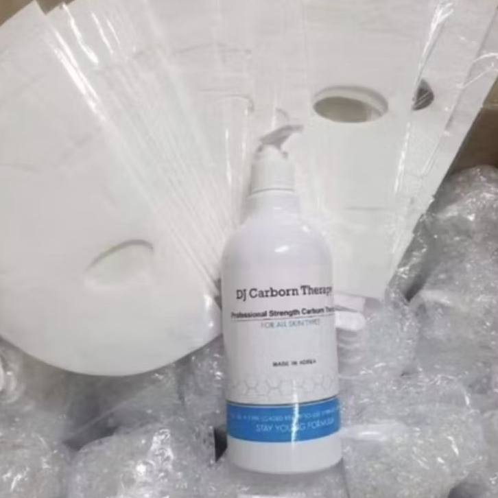 Chai Gel + 35 Mask CO2 DJ CARBORN THERAPY 500ml Thải Độc Da