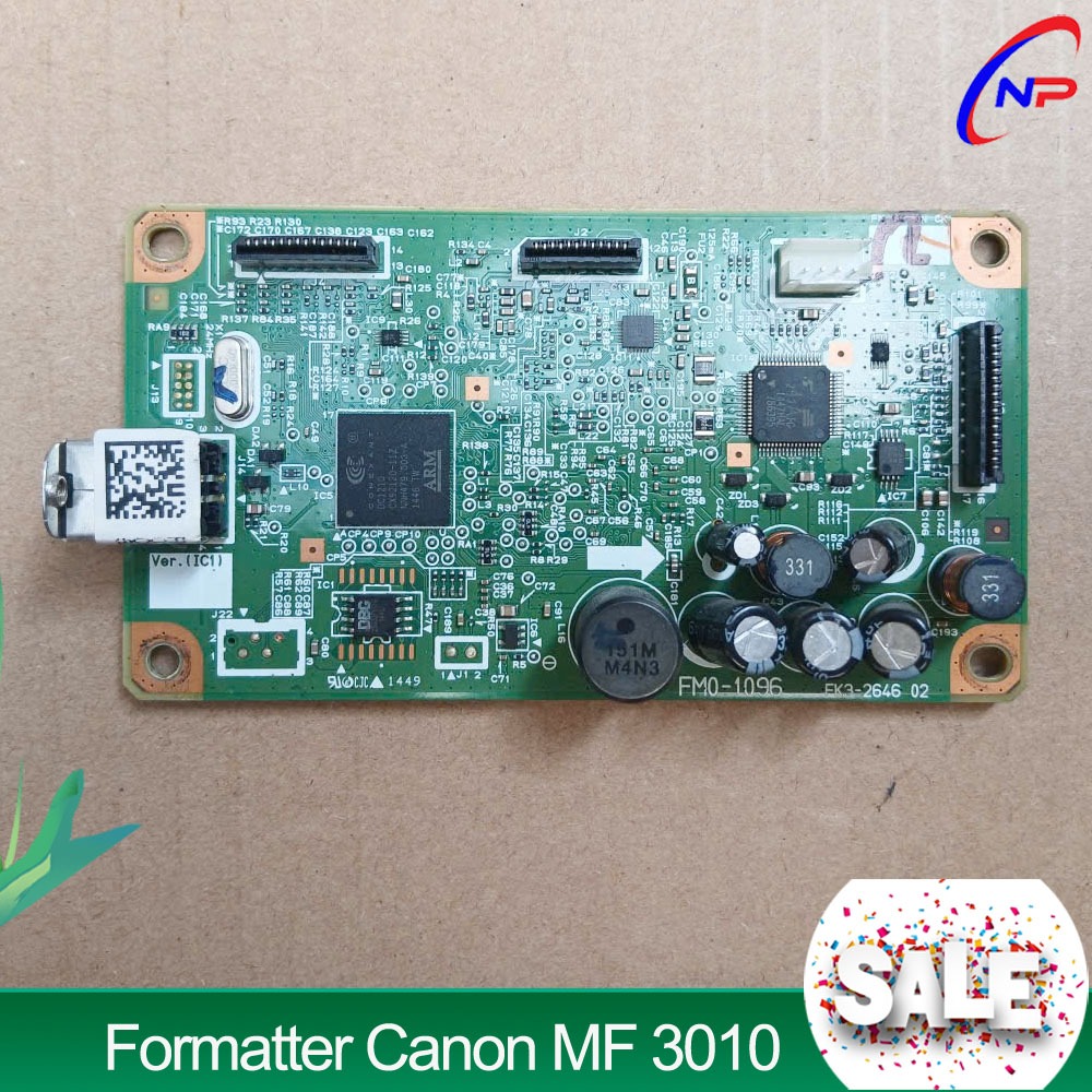 Board Main Card Formatter Máy In Canon MF 3010, MF3010 - Zin Bóc Máy - Chạy Tốt