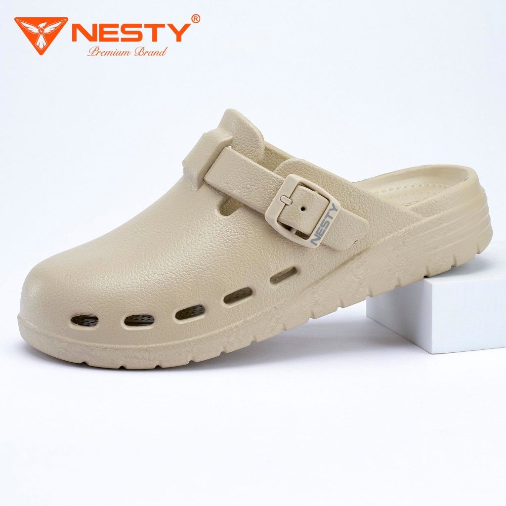 [NE29] Dép Lười Quai Gài Thương Hiệu NESTY Mã NE29 Chất Liệu EVA Đế Cao 4cm
