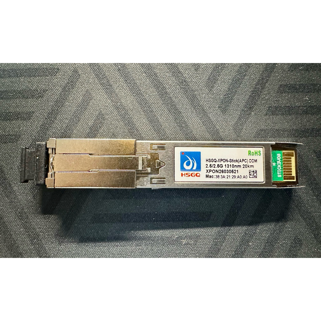 Module SFP HSGQ XPON Stick (SC/APC), 2.5G/1.25G