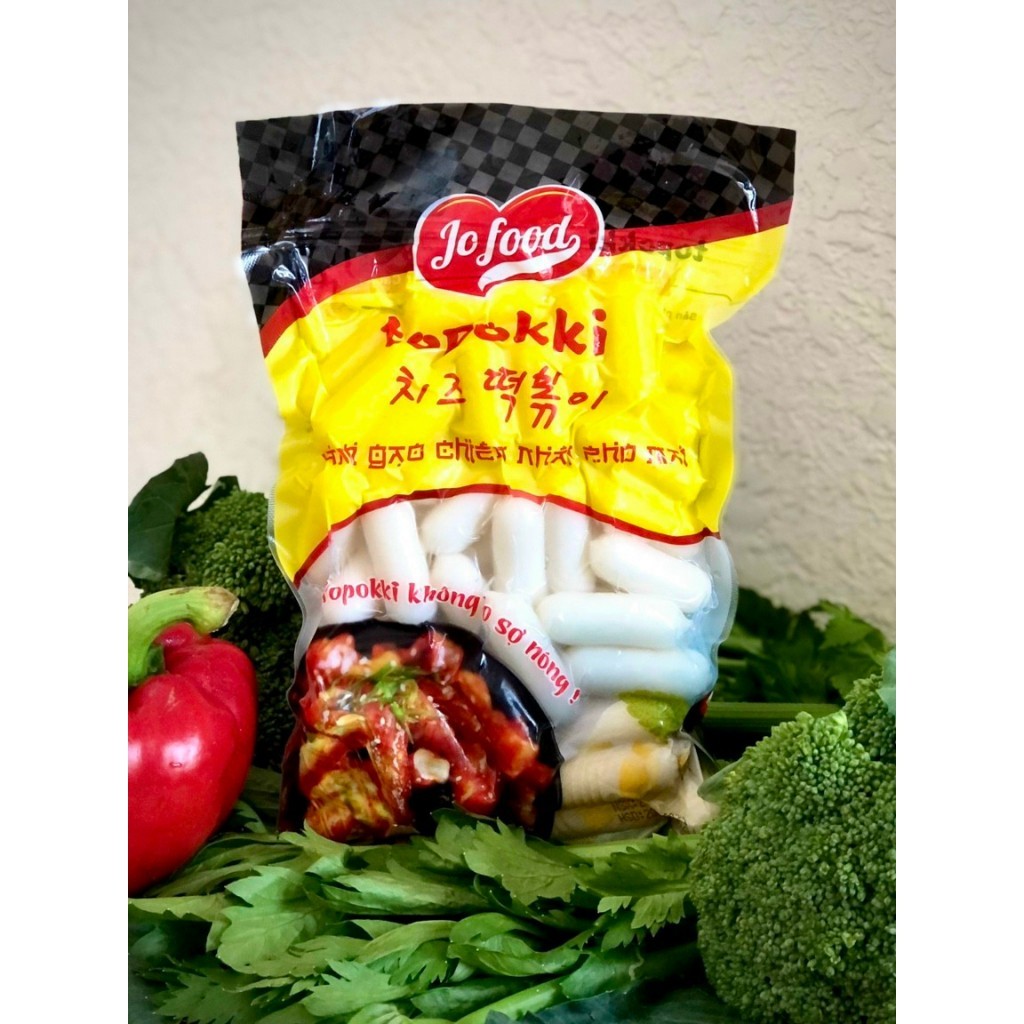 500g bánh gạo Hàn Quốc nhân phô mai siu ngon