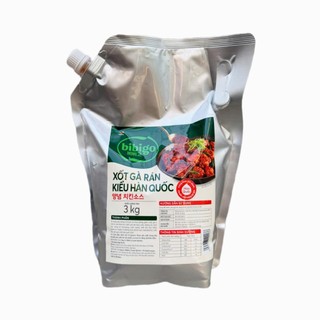 SỐT GÀ RÁN BIBIGO KIỂU HÀN QUỐC CJ GÓI 3KG