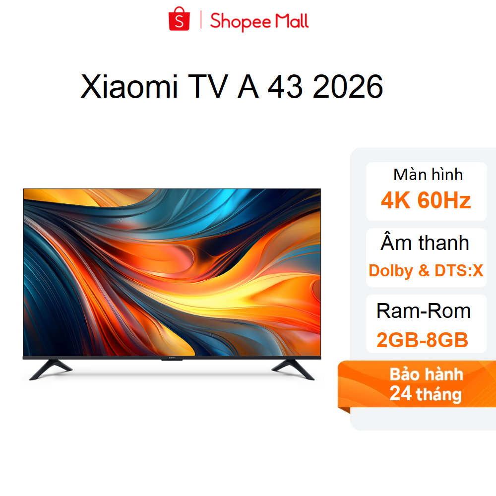 Tivi Xiaomi A 43U 4K 43 inch L43MB-AUSEA - Hàng chính hãng