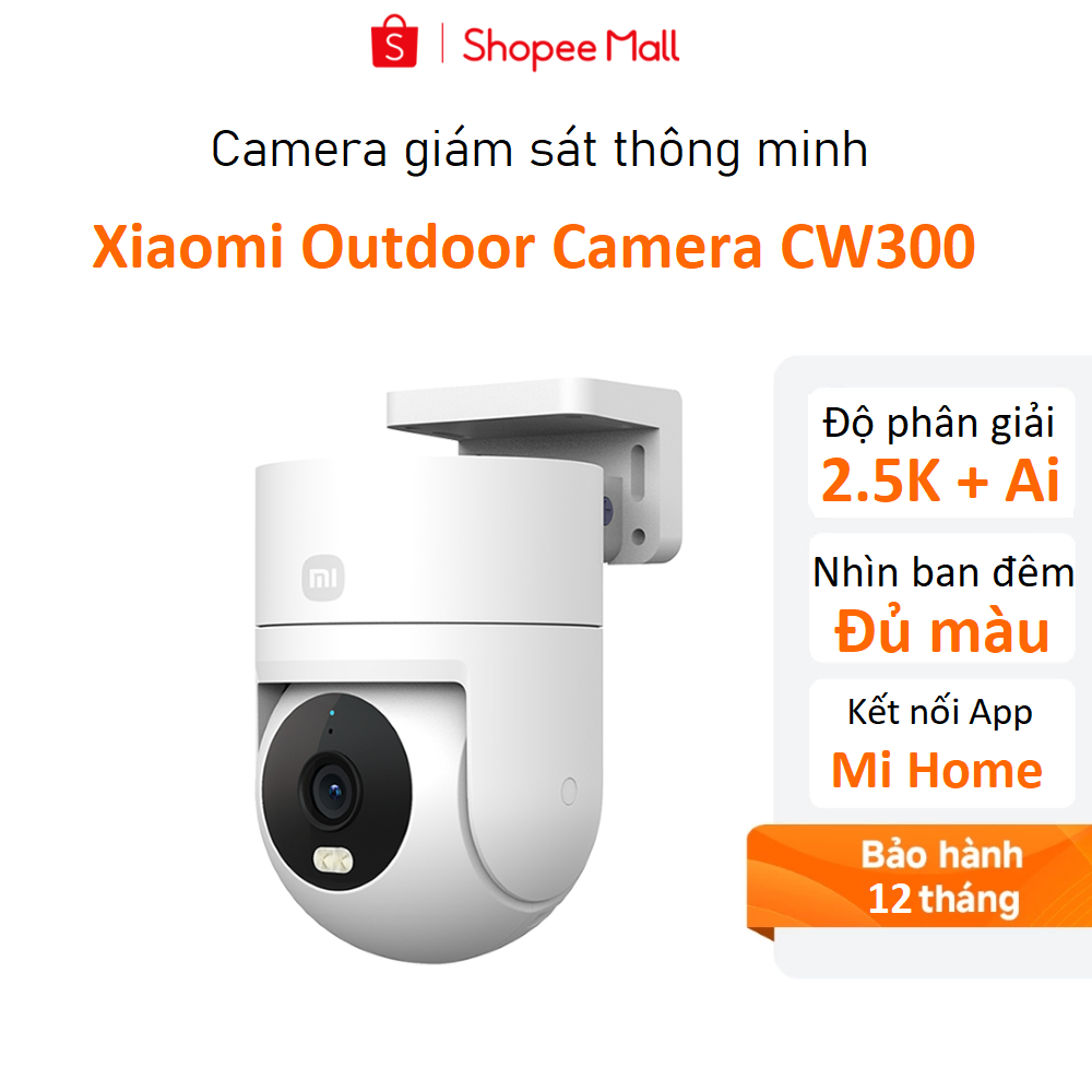 Camera Xiaomi CW300 / AW300 EU Ngoài trời Bản quốc tế - Hàng chính hãng