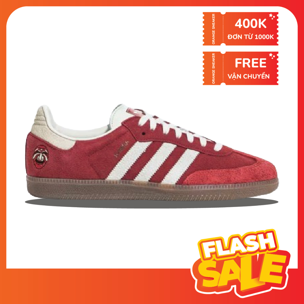 [ CHÍNH HÃNG ] Giày Adidas Samba OG TAL 'Better Scarlet' IG8905 ♡