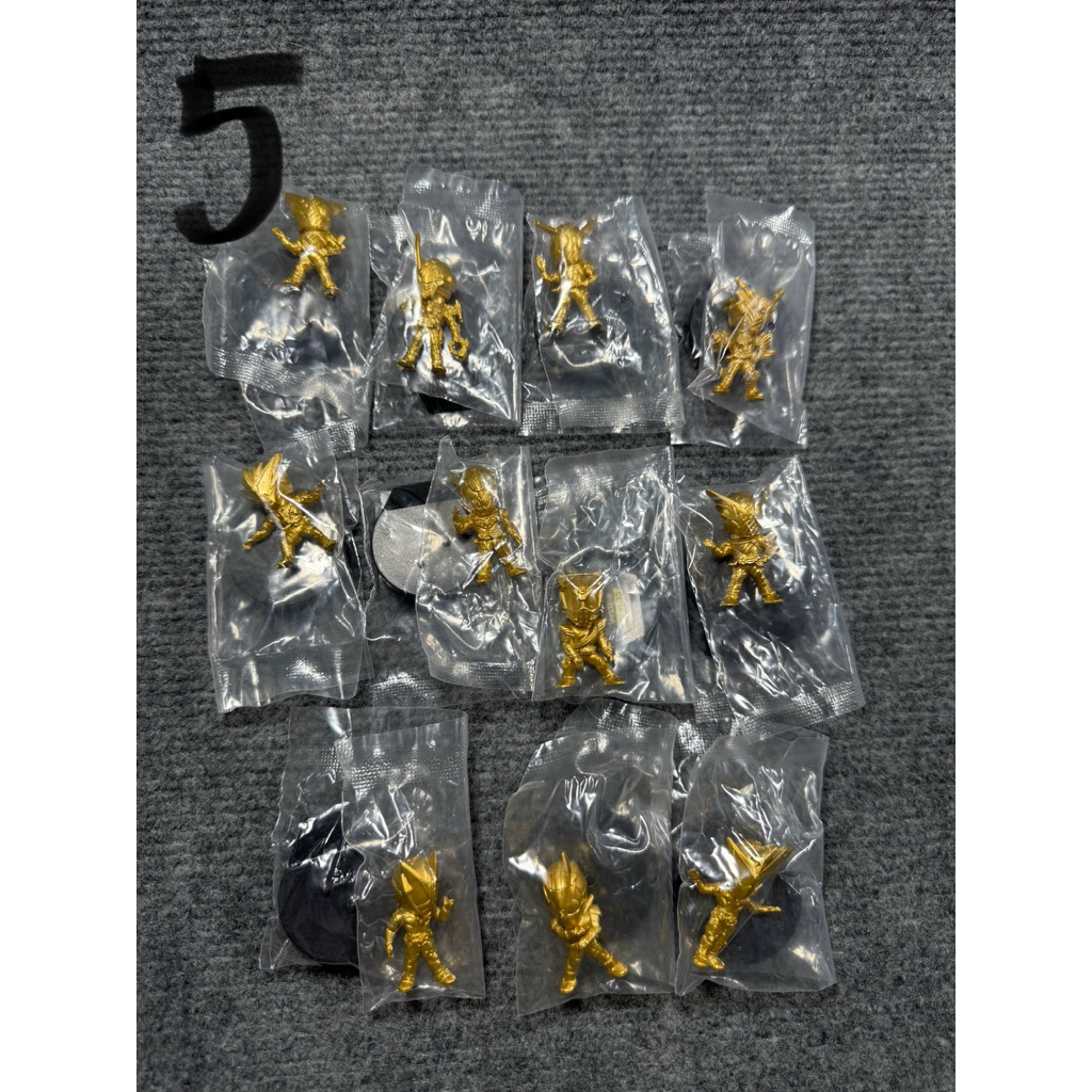 Mô hình Kamen Rider Chibi Gold - Mô hình siêu nhân Ozu - W -Build - Driver - Wizzar