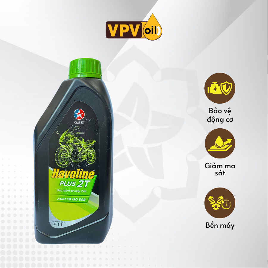 Dầu Nhớt Havoline 2T Cao Cấp 1L Động Cơ Xe Máy Máy Cắt Cỏ - Hàng Chính Hãng