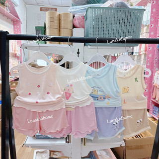 Bộ ba lỗ Goodmama mềm mịn cho bé (6-9M đến 24-36M)