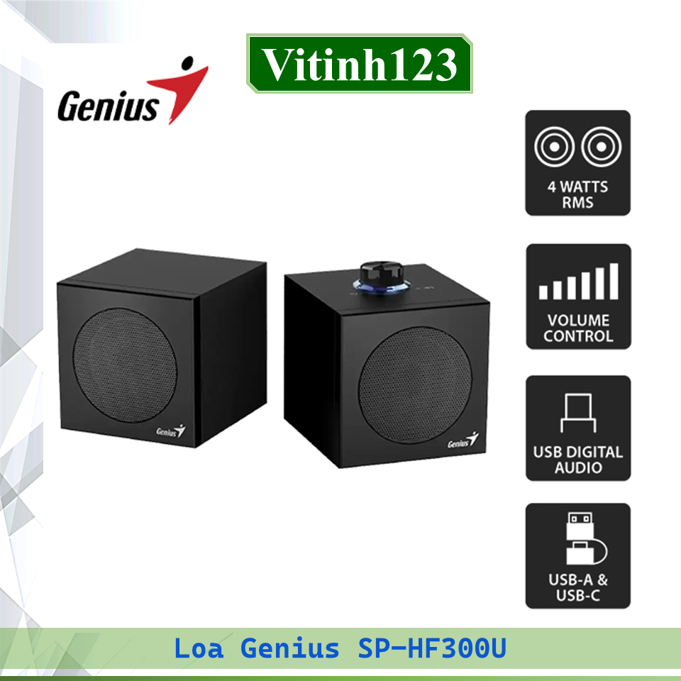 Loa Genius SoundBar 220BT, SoundBar 100, SP-HF300U
