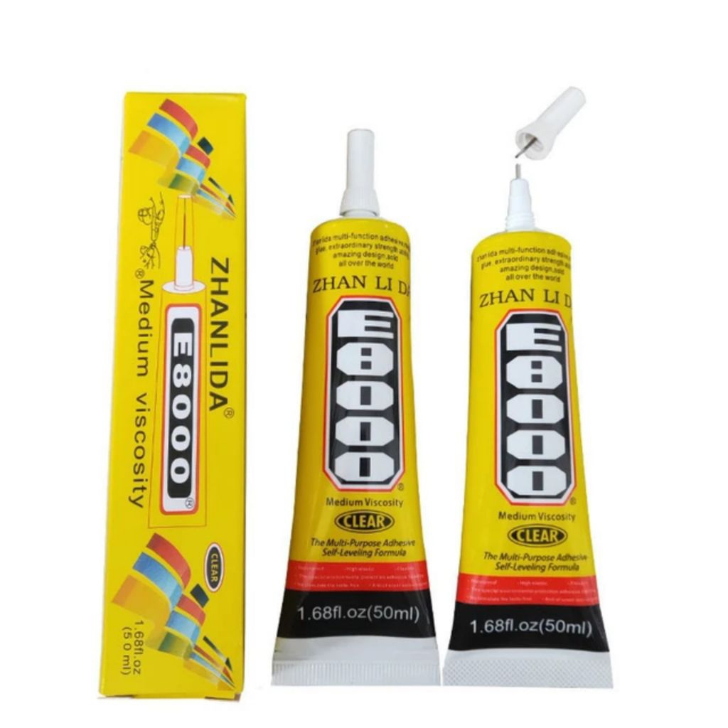 Keo E8000 (50ml), keo dán Lego