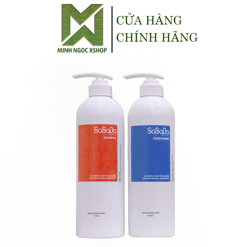 Dầu gội xả hoàn hình Sasaba Plus 750ML