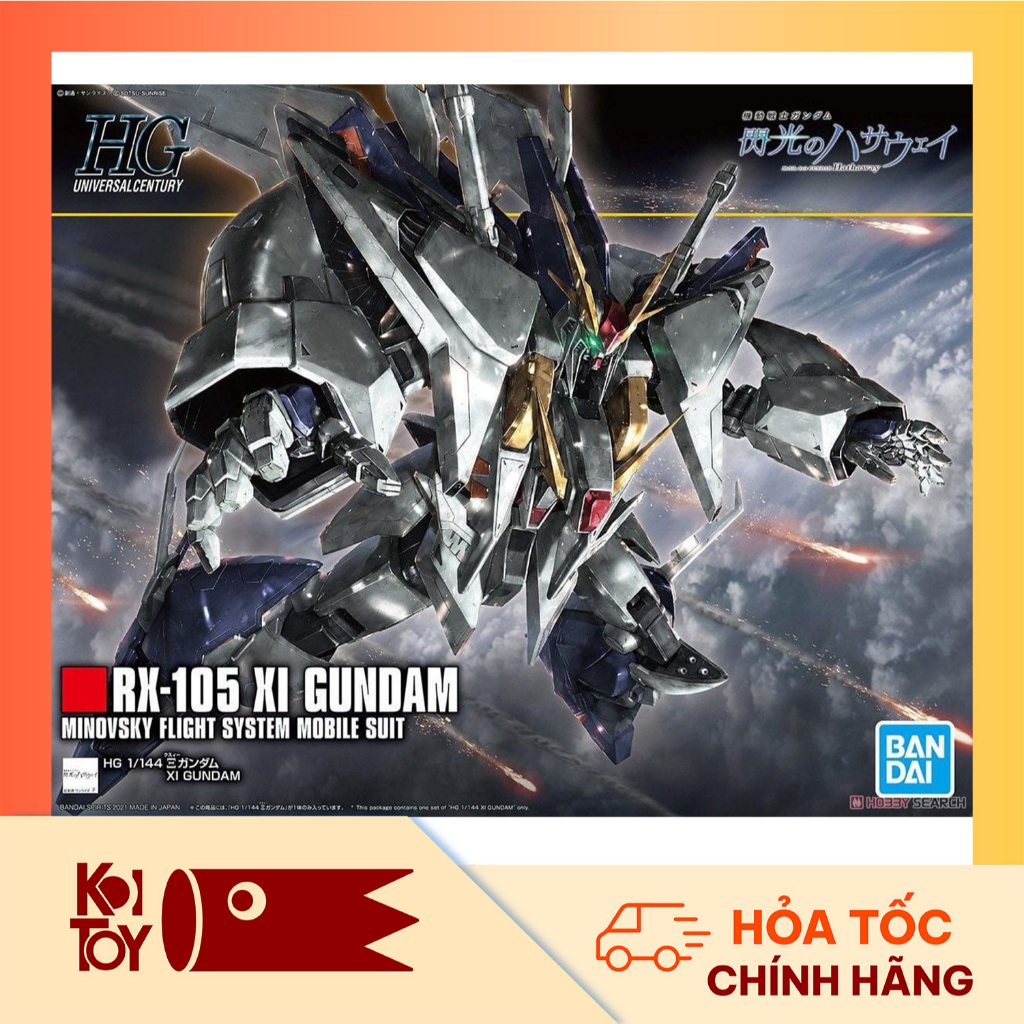 [Hàng Chính Hãng] Mô hình HGUC 1/144 RX-105 Xi Gundam BANDAI