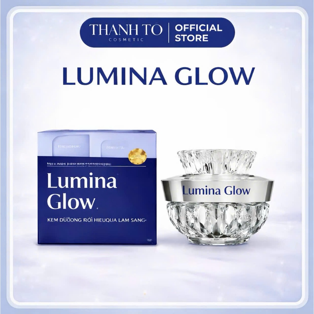 Kem Face Lumina Glow - Kem Face Kim Cương- Kem Dưỡng Ẩm Làm Sáng Da Mờ Thâm Nám- Thanh Tô Cosmetic