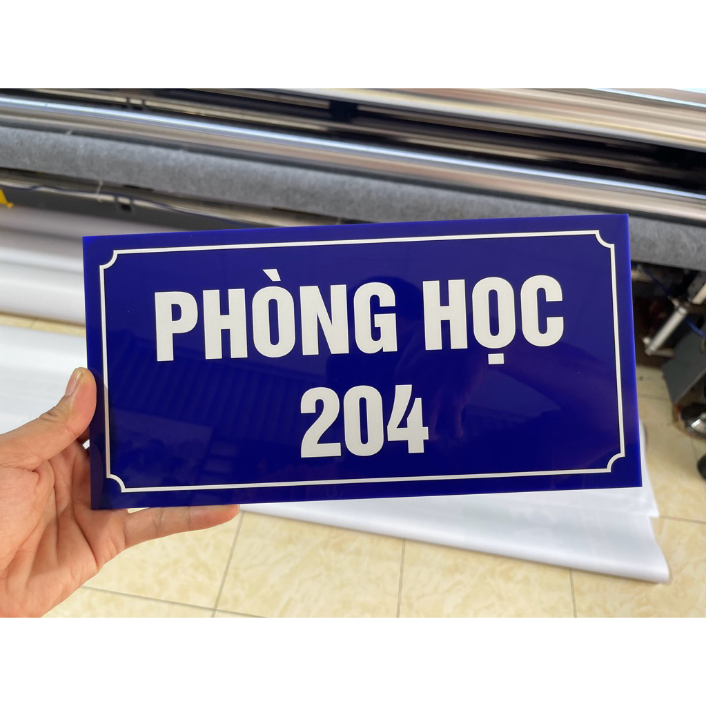 Biển hiệu văn phòng - In uv theo yêu cầu