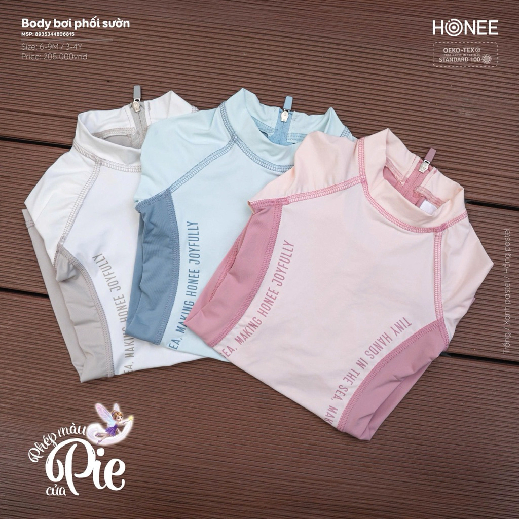 Body bơi Honee phối sườn size 9M-4Y