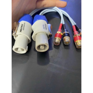 Bộ chuyển loa Speakon ra 2 đầu cọc loa bắp chuối