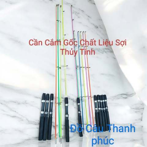 Cần đặc cắm gốc.cần câu đọt dẻo, Chất Liệu Sợi Thủy Tinh Cao Cấp
