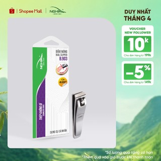 Bấm móng tay thép không gỉ lưỡi bằng loại nhỏ kềm nghĩa b.903