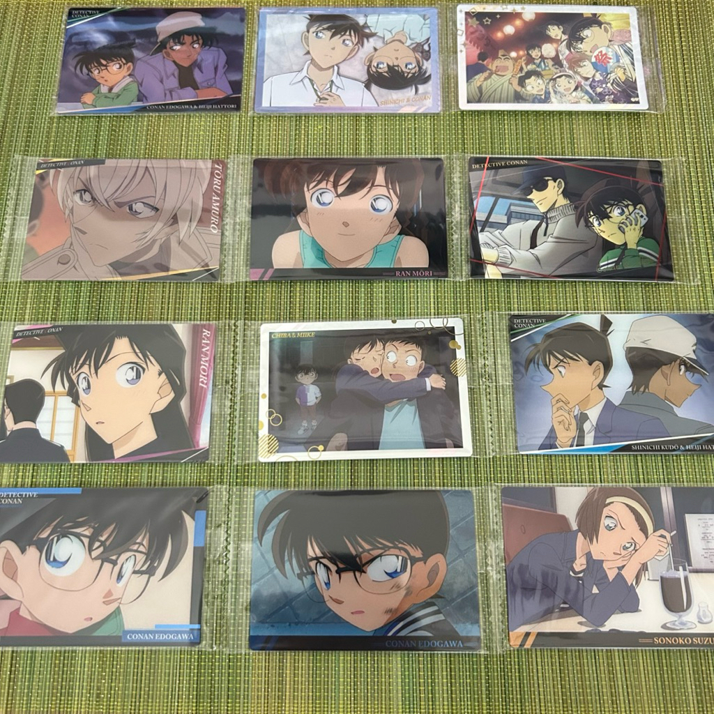 Thẻ metal wafer Detective Conan • Meitantei Konan