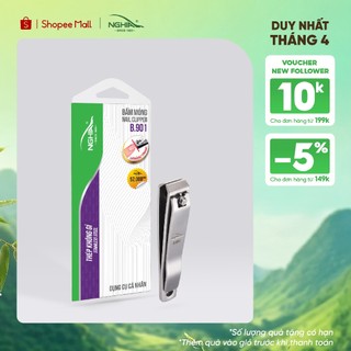 Bấm móng tay thép không gỉ lưỡi bằng loại lớn kềm nghĩa b.901