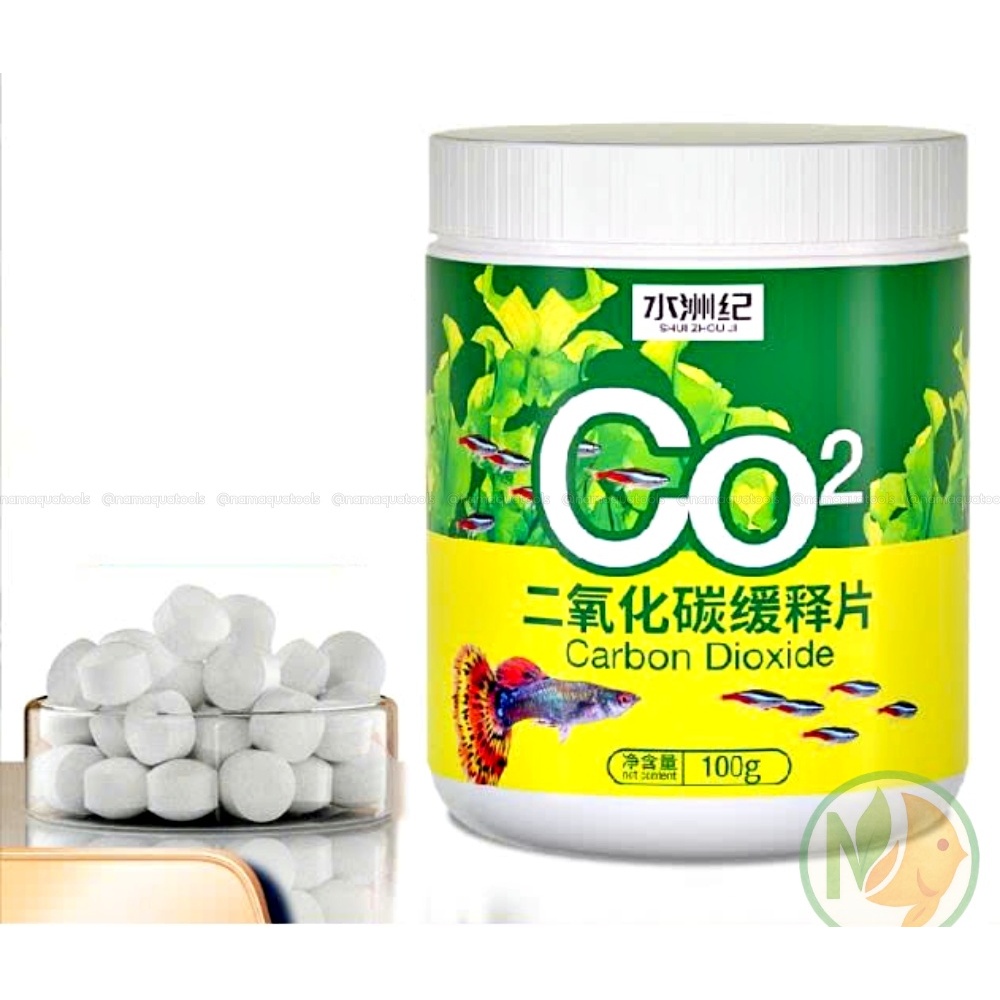 Viên Nén CO2 | Viên Sủi CO2 Cho Hồ Cá Thuỷ Sinh