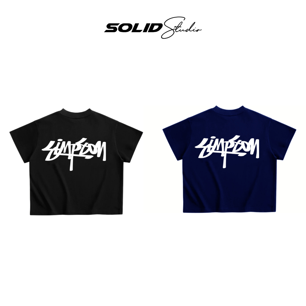Áo Thun Boxy Tatami In Graffiti Simpson Local Brand Unisex Nam Nữ Oversize - TS28