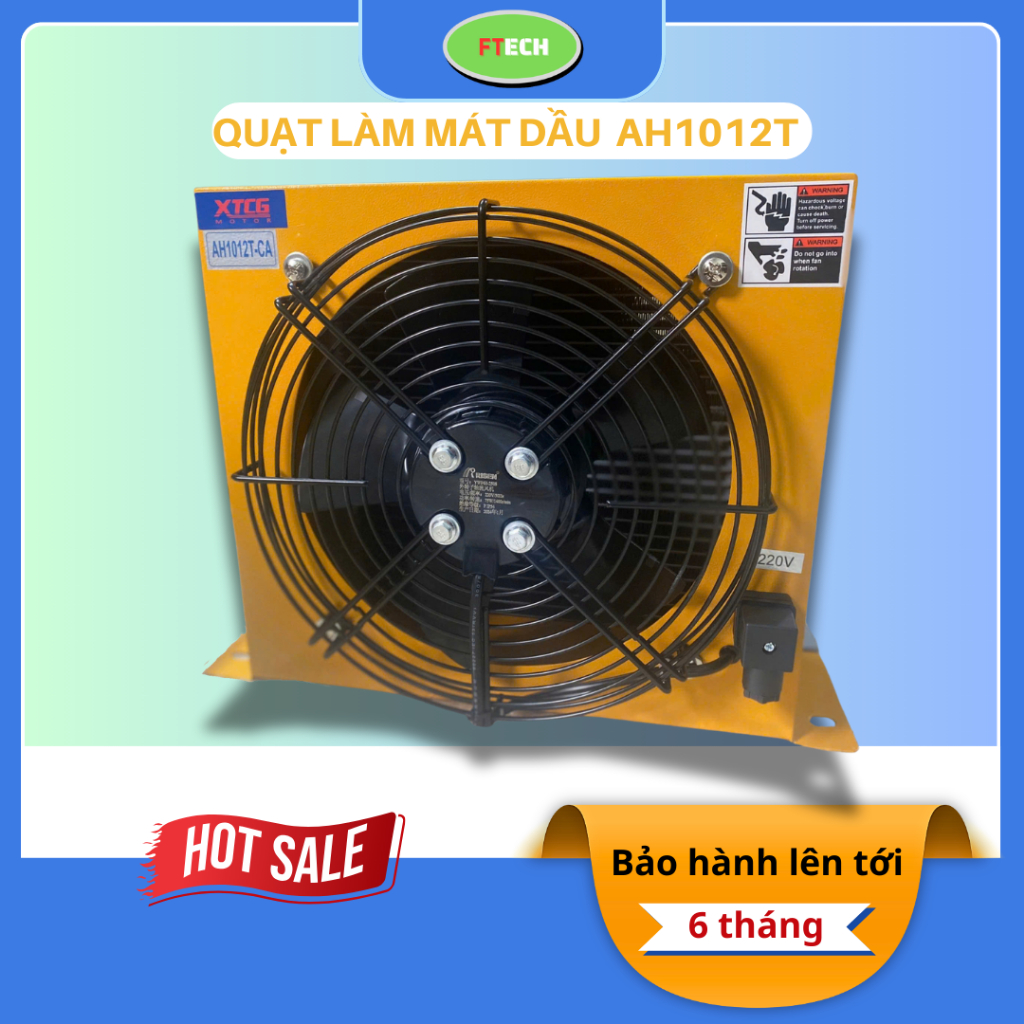 Quạt Làm Mát (Quạt Tản Nhiệt) Dầu Thủy Lực AH0608T-CA/1012T/1417T/1470T(hàng China Rẻ)
