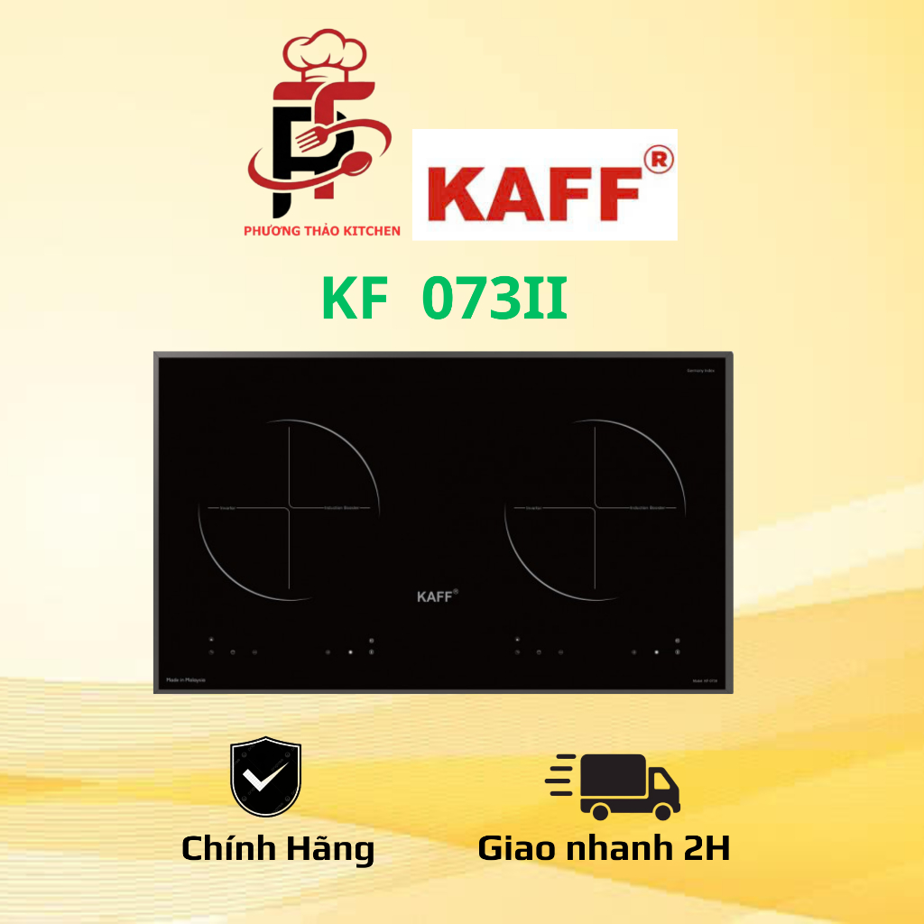 KF 073II - Bếp Từ Đôi KAFF - Công nghệ cao cấp