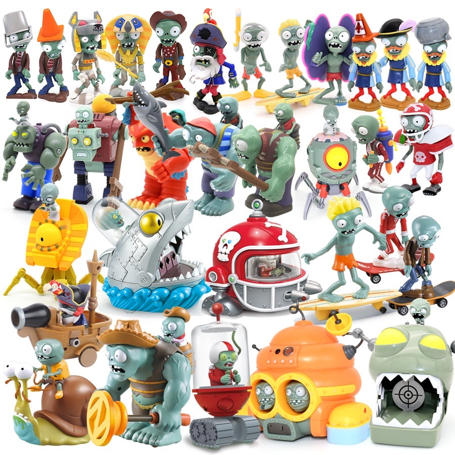 Plants vs zombies PVZ zombie các nhân vật - đồ chơi cây bắn plant zoombie cho bé trẻ em VERDA