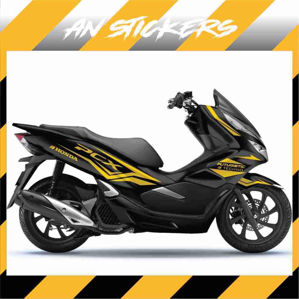 Tem Rời Dán Xe Máy PCX Mẫu Futuristic Technology cho PCX 125 150 160 - AN STICKERS