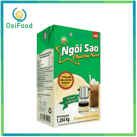 Sữa đặc Ngôi sao Phương nam xanh lá 1284g