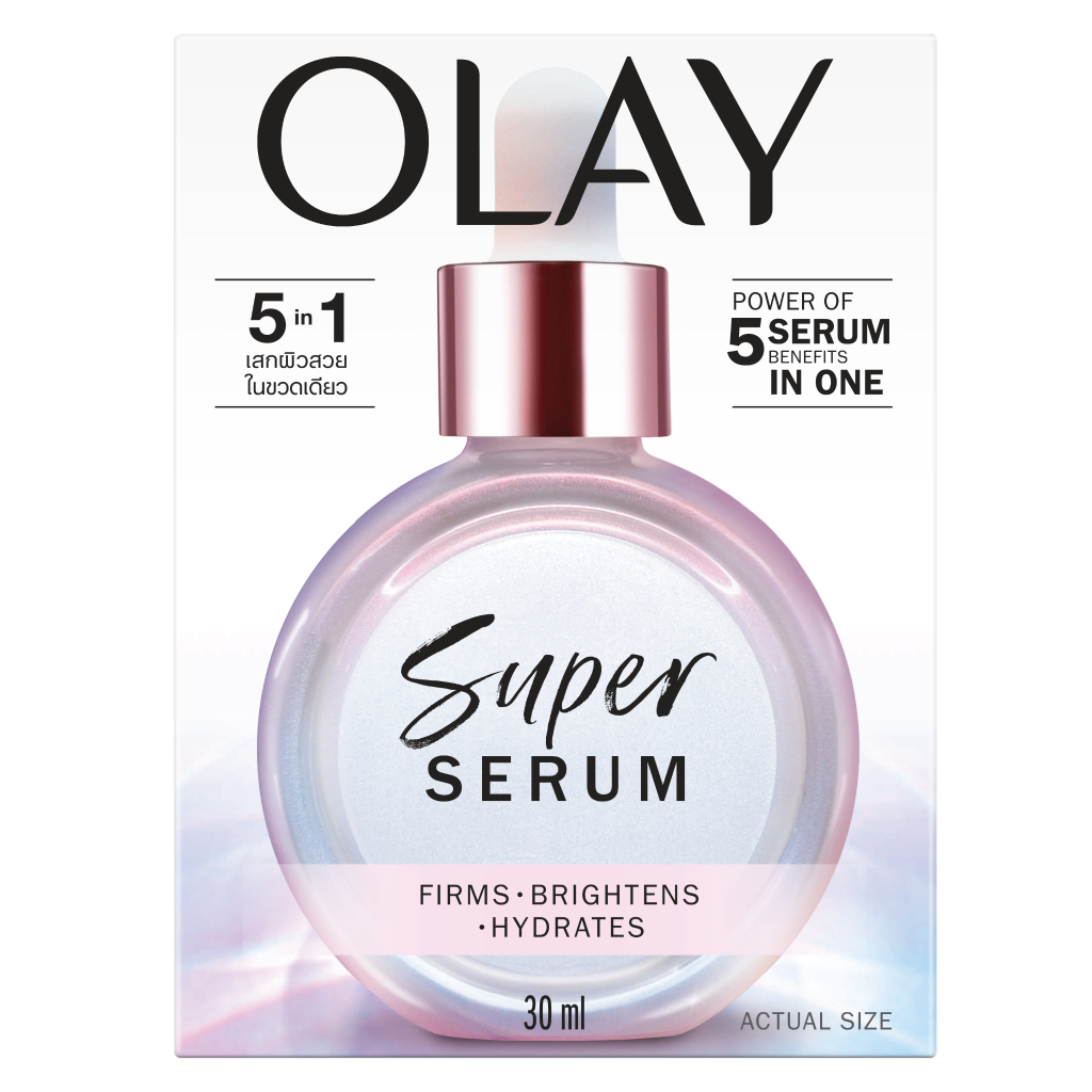[BILL CHEMIST ÚC] Serum Dưỡng Sáng Da Olay Super Serum Firms Brightens Hydrates 30ml
