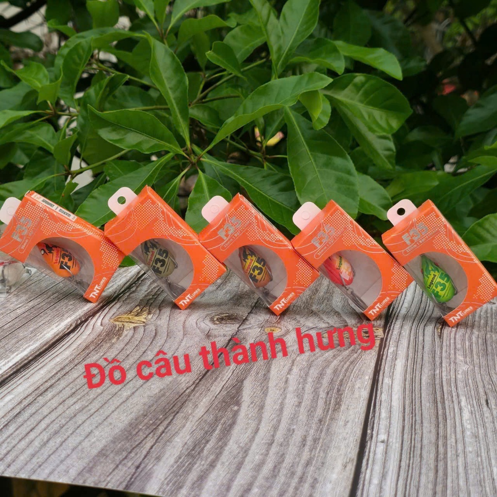 Mồi Câu Lure Nhái Hơi TNTLures Action Chìm F35 Legend 3,5cm/8g 1. khoá inox .lưỡi thép trắng.