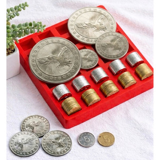 Thẻ xu máy game 24mm, 100 thẻ xu- hình đại bàng