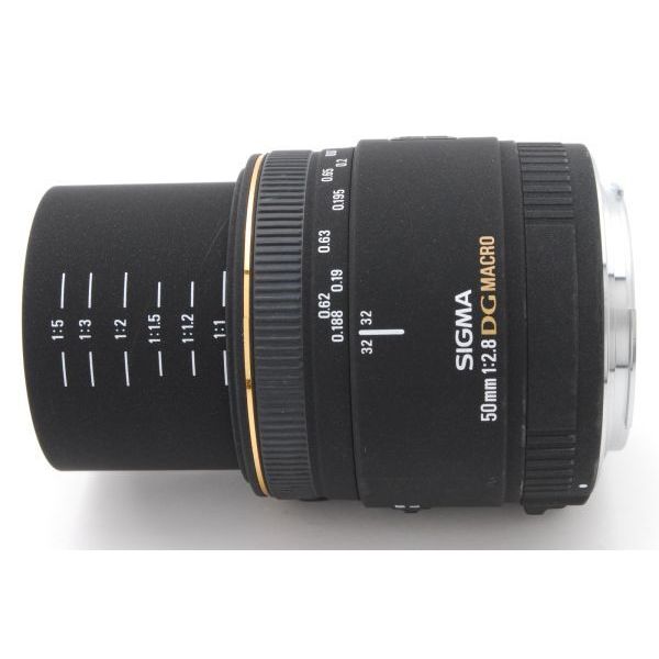 Lens canon SIGMA MACRO 50mm F2.8 EX DG (Canon ef full frame - crop - mới 99%) - Ống kính Canon EF