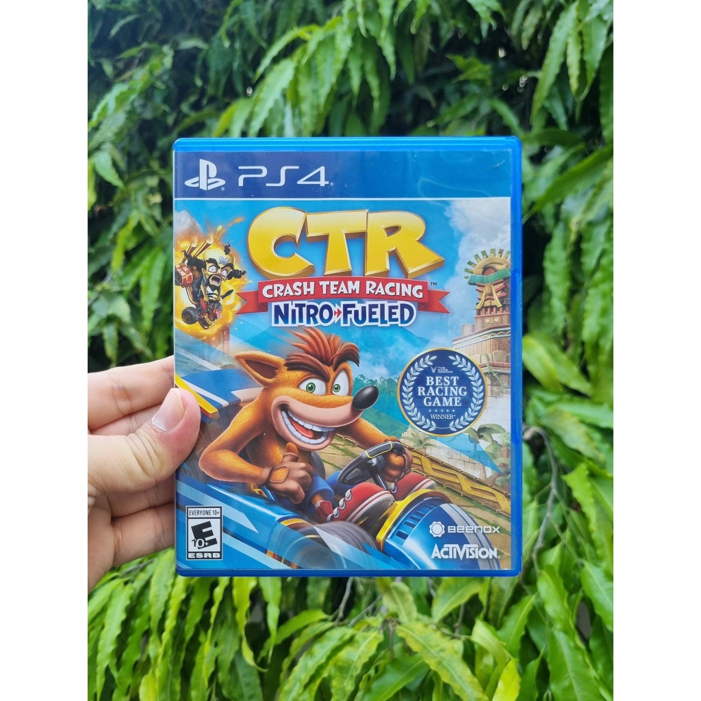 Đĩa game Đua xe Cáo Ps4 CTR Crash Team Racing Nitro Fueled Sony Playstation