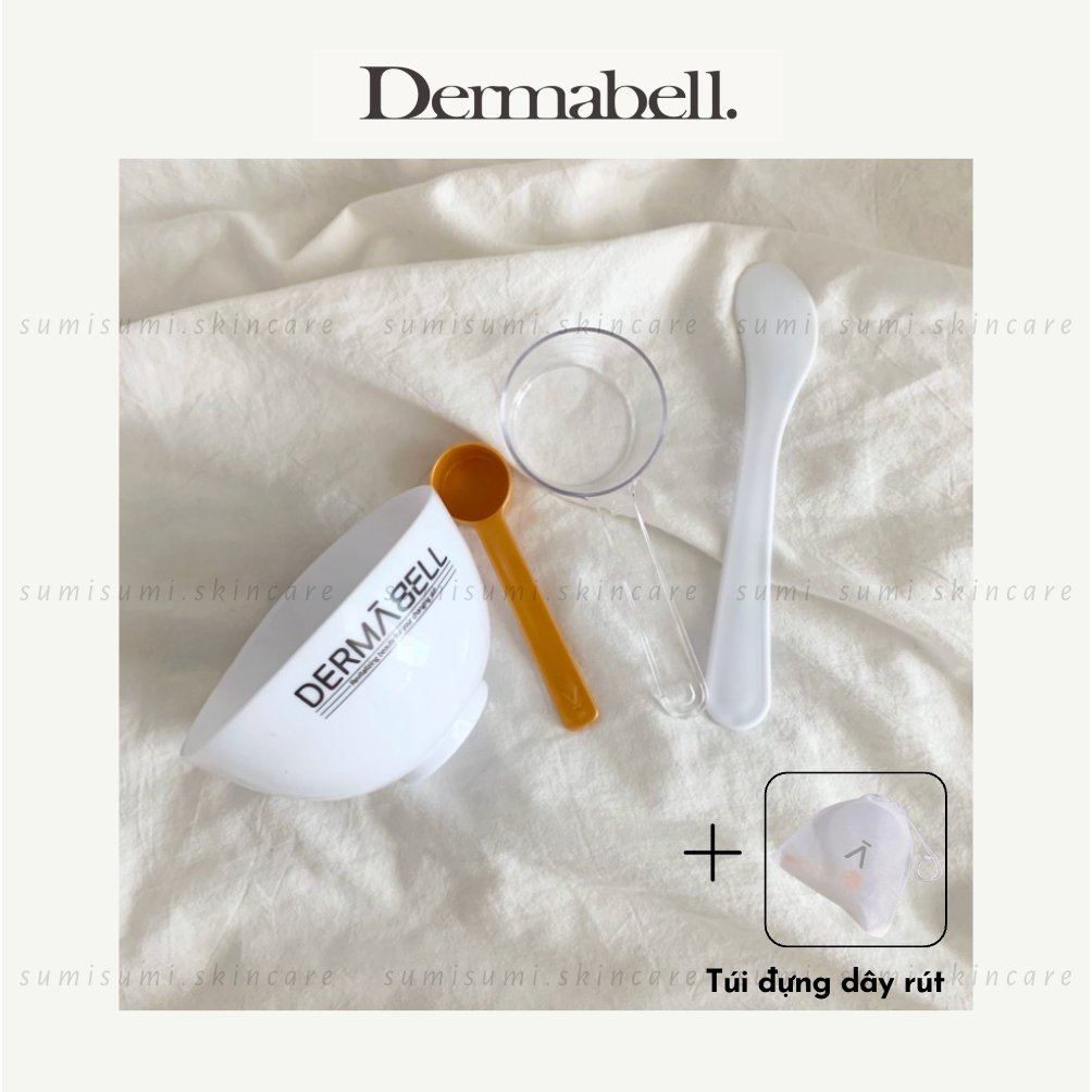 SẴN (Dermabell) Bộ dụng cụ 5 món trộn mặt nạ Hàn Quố
