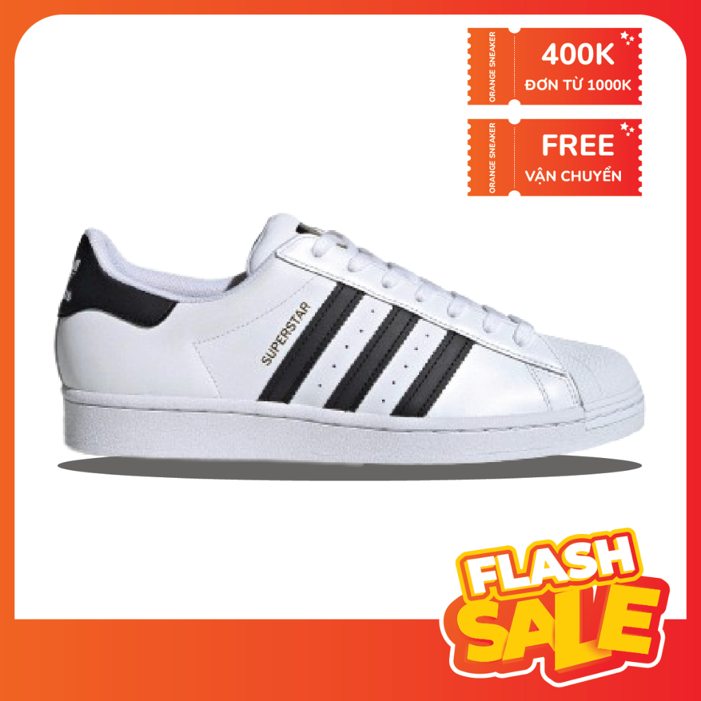 [ CHÍNH HÃNG ] Giày Adidas Superstar 'Footwear White Black' EG4958 ♡