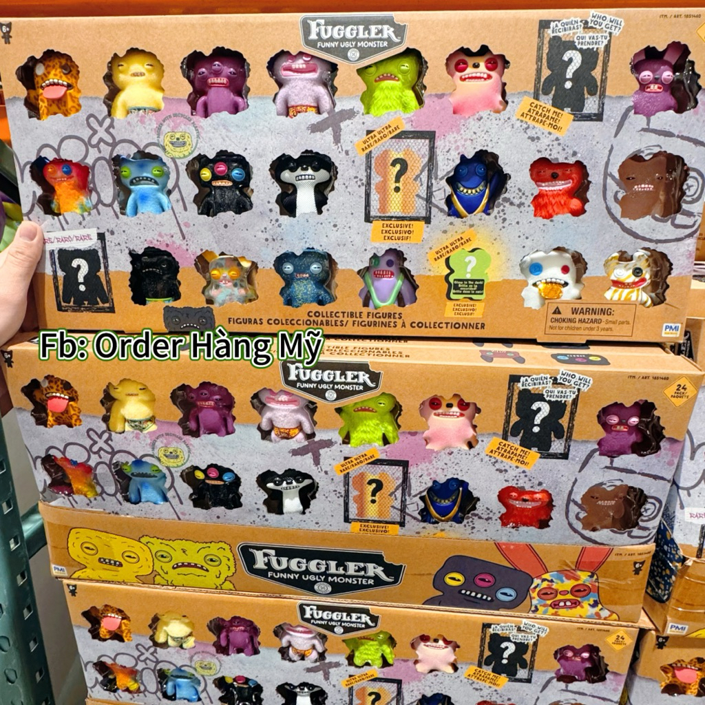 [MỚI NHẤT] Mô Hình Nhân Vật Fuggler Funny Ugly Monster - Đồ Chơi Sưu Tầm Độc Lạ