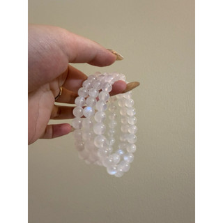 Vòng tay Moonstone đá mặt trăng (Cân bằng sự nữ tính, ngủ ngon, mang lại khởi đầu mới..)