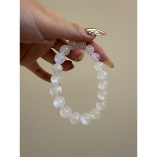 Vòng tay Moonstone đá mặt trăng (Cân bằng sự nữ tính, ngủ ngon, mang lại khởi đầu mới..)